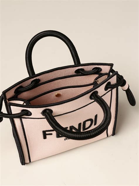 borsetta fendi rosa|FENDI Totes for Women .